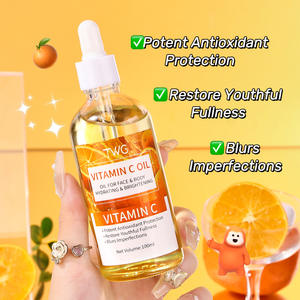 TWG Huile Essentielle Visage & Corps à la Vitamine C, Hydratante et Éclaircissante, Atténue les Imperfections, Huile Blanchissante à la Vitamine C - Product Image 6