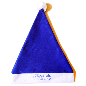 Chapeaux de Noël en feutre rouge de haute qualité et économiques pour adultes et enfants, casquette de Père Noël écologique pour la fête de Noël et la décoration des fêtes - Product Image 4