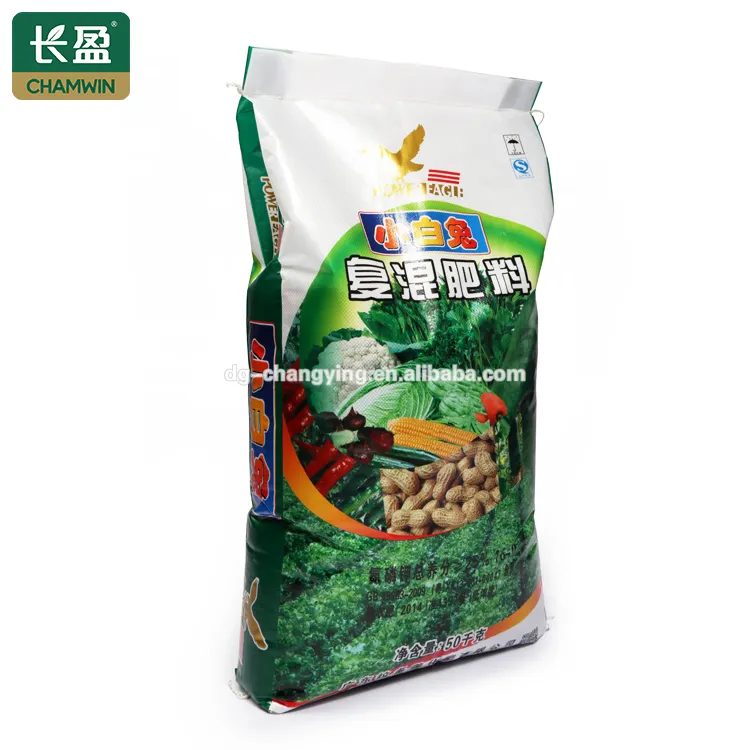 Low price packed fertiliser bag 25kg for sale