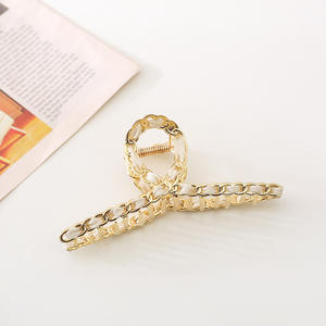 الأكثر مبيعًا إكسسوارات شعر كلاسيكية سوداء معدنية مصمم بتصاميم بسيطة للسيدات - Product Image 6