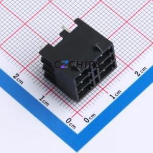 DB2EVHBG-3.5-2*3P-BK Plug-in Terminal Block Through hole,P=3.5mm Connector Board-to-Board / Socket Closed Snap Fixing 2x3P 3.5mm - Product Image 1