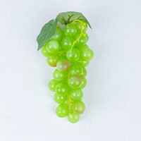 Kunstmatige fruitdruiven Real Touch Plastic decoratieve druiven voor vintage bruiloftsfeestdecoratie