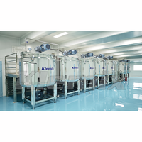 Agitateur chimique 2000L SUS316L 380V pour usine de fabrication de détergents cosmétiques
