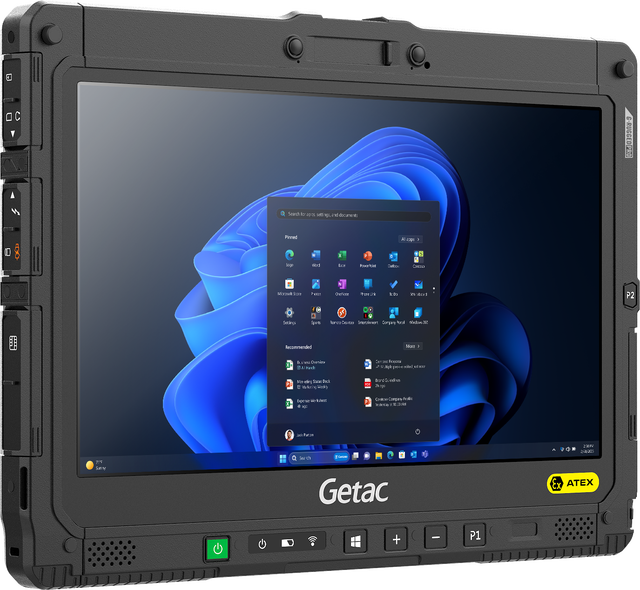 Getac K120 12.5" FHD Touchscreen Rugged 2-in-1 Intel Core I5-8250U 4G LTE 16GB RAM 512GB SSD Windows 11 Pro Tablet Stock