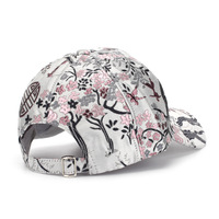 Casquette de baseball unisexe respirante et imperméable en 100 % polyester, brodée de motifs floraux, à 6 panneaux, style sportif, tendance nationale, toutes saisons, pour le commerce transfrontalier