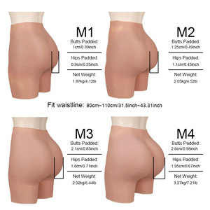 Almohadillas <span class=keywords><strong>de</strong></span> Silicona para Glúteos, Realzador <span class=keywords><strong>de</strong></span> Cadera, Faja Moldeadora, Nalgas Falsas Suaves para Travestis, Efecto BBL, Moldeadores <span class=keywords><strong>de</strong></span> Cuerpo <span class=keywords><strong>de</strong></span> Talla Grande - Product Image 6