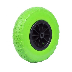 Neumático Antipinchazos 3.50-8 4.00-8, Ruedas de Espuma de PU para <span class=keywords><strong>Carretilla</strong></span> con <span class=keywords><strong>Eje</strong></span> - Product Image 5