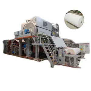 hot sale high quality 1880 type wood pulp facial tissue paper making machine price