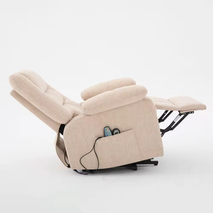 Sillón Reclinable Individual con Función de Masaje Caliente, <span class=keywords><strong>Gravedad</strong></span> Cero, Asistencia para Levantarse, Multifuncional para Personas Mayores - Product Image 4