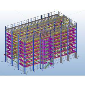 Fo Shan Nhà Máy Cao Tầng Bằng Kim Loại Xây Dựng Thép Tiền Chế Cho Bãi Đậu Xe Nhiều Tầng - Product Image 2