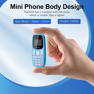 Para <span class=keywords><strong>Nokia</strong></span> 3310 Mini Mobile Feature Phone Dual Sim <span class=keywords><strong>Music</strong></span> Torch Mini Cellphone Bar Feature Phone para niños, estudiantes, personas mayores - Product Image 4