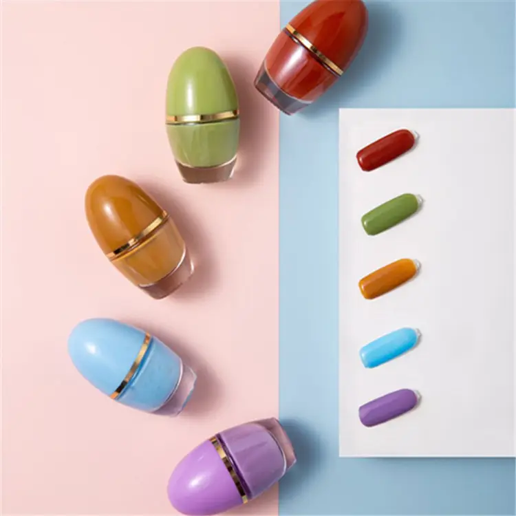 5ml Nette kleine Ostern Ei form emaille uv gel Wasser basis nagellack für schwangere frau und kinder