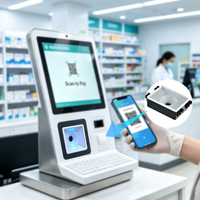 Módulo Escáner de Códigos QR Ultra Compacto Integrado, Funcionamiento Continuo 24/7 para Servicios de Terminales Médicos, Venta al Por Mayor