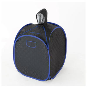 Sauna portatif une personne plein corps maison sauna à vapeur avec chapeau - Product Image 2
