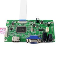 Papan Driver Lcd Universal Vga 30Pin Edp Tft Lcd, papan konverter 11.6 inci 13.3 inci 1920X1080 Kit papan Driver Lcd