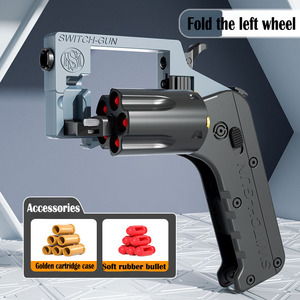 Đồ chơi súng ngầu, đồ chơi trẻ em, bộ lắp ráp mô hình bằng nhựa, mô hình súng mô phỏng, trò chơi lắp ráp bằng gạch dành cho trẻ em, quà tặng - Product Image 2