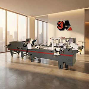 CQT-580 Side Glue <b>Box</b> <b>Folder</b> Gluer Machine PLC Core 4 Years Warranty High-Speed Automatic Electric Paper <b>Box</b> Making Wood/Plastic - Product Image 1