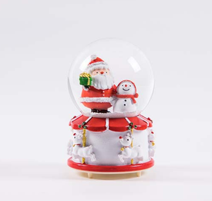Oggetti artigianali in resina Snow Globe Souvenir elegante Design acqua e neve per l'arredamento della casa - Product Image 2