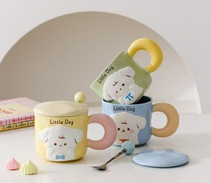 Tazas de Dibujos Animados Personalizadas al por Mayor, Tazas de Agua <span class=keywords><strong>para</strong></span> Parejas Lindas y de Gran Valor, Adecuadas <span class=keywords><strong>para</strong></span> Uso Doméstico de Niñas, <span class=keywords><strong>Regalos</strong></span> Creativos - Product Image 6