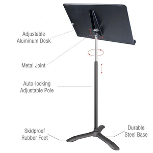 Soporte <span class=keywords><strong>de</strong></span> Música Metálico Profesional Yinyu MUS002, <span class=keywords><strong>de</strong></span> Una Mano, Sin Herramientas, 152 cm <span class=keywords><strong>de</strong></span> Altura, para Orquesta/<span class=keywords><strong>Banda</strong></span> - Product Image 6