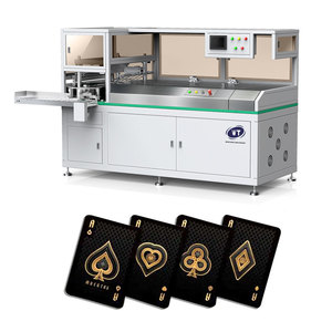 Machine de découpe de cartes à jouer industrielle de <span class=keywords><strong>table</strong></span> manuelle semi-automatique de haute précision 28000PCS/H - Product Image 1