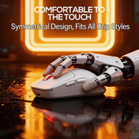 High Quality G19 Tri-mode BT/2.4GHz/Type-C Gaming Mouse 70g Lightweight Rechargeable Optical Mouse for E-sports Gamer