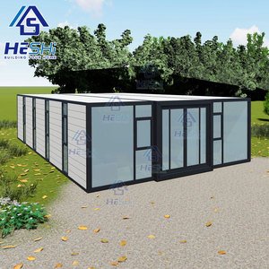 Không thấm nước đúc sẵn 40ft 20ft container mở rộng nhà thép cấu trúc prefab xây dựng di chuyển nhà Casa contenedor - Product Image 1