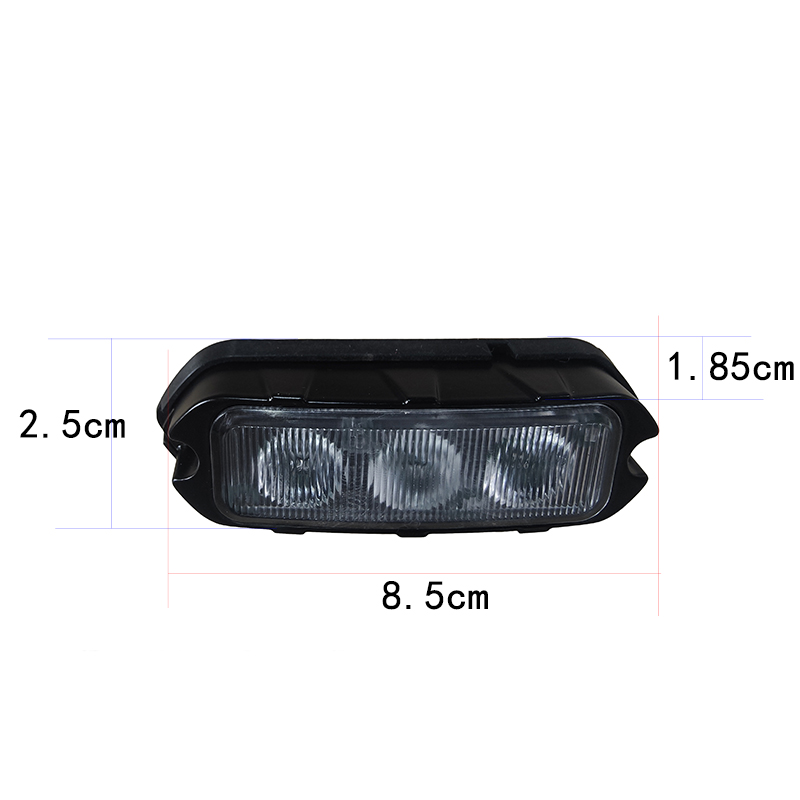 Factory Chinese made Red Blue strobe 12 24V strobe red blue led flashing light warning