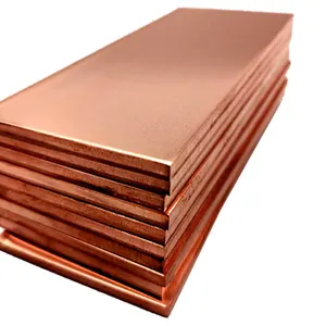 Atacado 99,99% Copper Cathodes Placas 3mm 5mm 20mm espessura T2 4x8 cobre Placa folhas Fornecedor preço