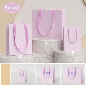 Custom Eco-Retainable Thick Ribbed Foldable <b>Black</b> Square Paper <b>Bag</b> for Food Take for Away <b>Black</b> Letter Pattern - Product Image 5