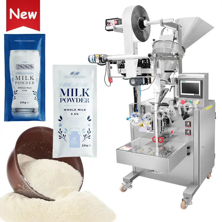 Fully automatic vertical sachets multi-function powder packaging machines milk powder packaging machine