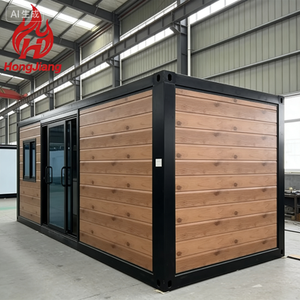Casa Modulare Prefabbricata Mobile in Legno, Portatile, 20ft 40ft, Spedita Intera come Unità, Container Prefabbricato per Cantiere Edile - Product Image 3