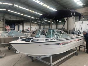 Bote de Pesca de Agua Dulce para 8 Personas con GPS y Sonar, Bote de Aluminio para Rafting, Bote de Pesca de Aluminio con <span class=keywords><strong>Remolque</strong></span> - Product Image 5