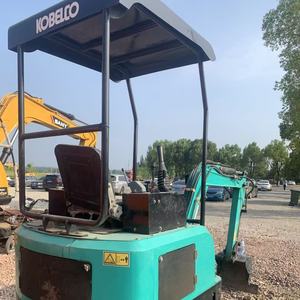 รถขุดขนาดเล็ก Kobelco SK17SR 1.7 ตัน มือสอง ใช้ระบบไฮดรอลิก ชั่วโมงการใช้งานต่ำ เหมาะสำหรับงานสวน มีสินค้าในสต็อก - Product Image 2