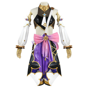 Disfraces de Cosplay de Dori de <span class=keywords><strong>Genshin</strong></span> <span class=keywords><strong>Impact</strong></span> para Niñas y <span class=keywords><strong>Mujeres</strong></span>, Disfraces para Halloween, Navidad y Actuaciones, Peluca Rosa - Product Image 2