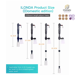 Limpiador de Acuarios Eléctrico Automático, Cambiador de Agua, Aspirador de Grava, Lavador de Arena, Eliminador de Desechos de Peces, Sumergible - Product Image 1