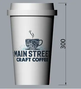 Рекламные шары на заказ, надувная кофейная чашка с логотипом