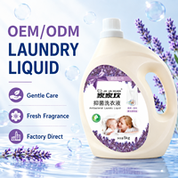 5L lavande parfum adoucissant détergent à lessive liquide haute efficacité pour autocollants personnalisés gratuits adoucissant vêtements savon liquide