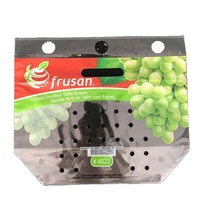 Sacs d'emballage en plastique Opp/cpp Pet/cpp pour fruits, raisin, orange, cerise, banane, sacs en plastique avec fermeture éclair