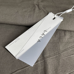 Tùy chỉnh gia cố dây giày <span class=keywords><strong>Manila</strong></span> Giấy trống treo tag với dây chuỗi cho quần áo may mặc <span class=keywords><strong>Manila</strong></span> thẻ trống với dây sản phẩm - Product Image 3