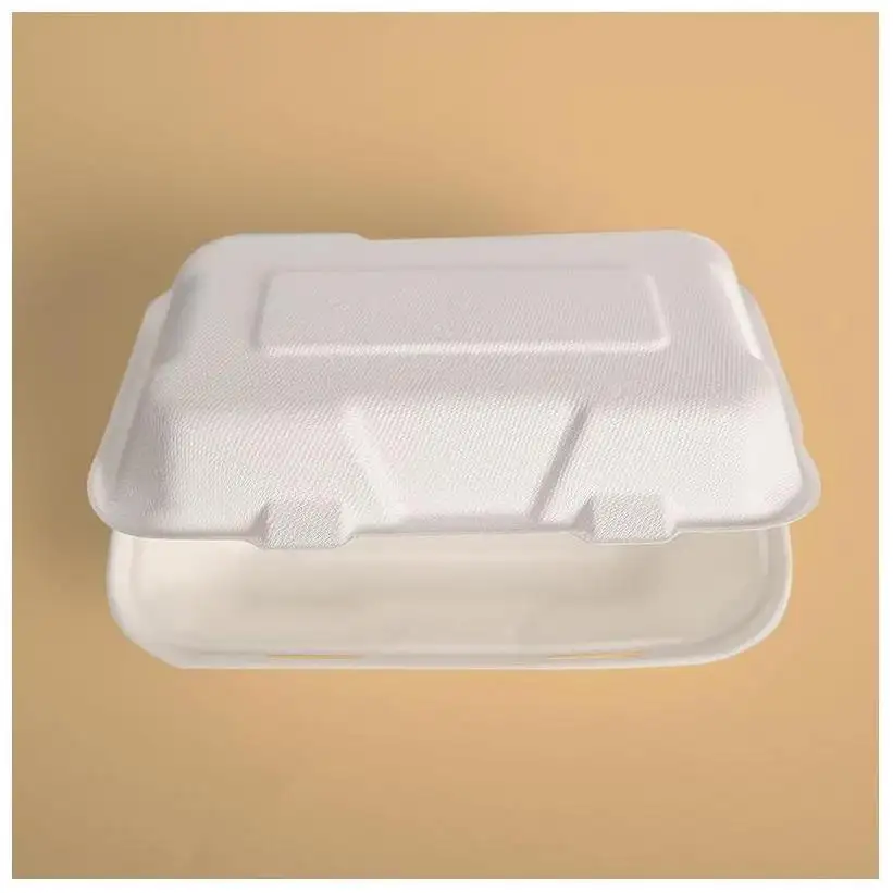 Caja de almacenamiento de alimentos desechable fiambrera de trigo un restaurante en forma de corazón Pasta fría chico embalaje al aire libre cajas de papel de Almuerzo