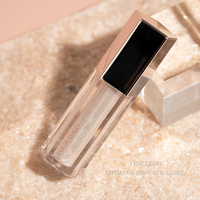 Emballage de tubes de gloss à lèvres personnalisés en marque privée, contenants, gloss à lèvres vegan mat, brillant, nude, huile à lèvres transparente