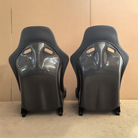 Sièges Baquet de Course EDDY en Fibre de Carbone de Haute Qualité pour Honda Civic Type R Civic Si EG EK9 EP3 FN2 FD2 FK2 FK8 FL5