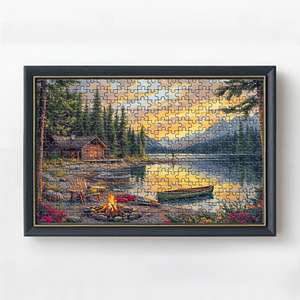 <span class=keywords><strong>Puzzle</strong></span> con cornice personalizzata, - Product Image 1