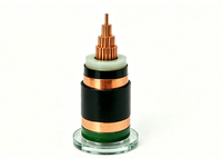 Cable de Alimentación de Polietileno Reticulado (XLPE) con Conductor de Cobre y Aluminio de 64/110V ~ 127/220kV para Uso en Centrales Eléctricas con Clasificación IP67