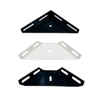 Support d'angle métallique pour meubles en gros, accessoires de connexion à angle droit pour la fixation de cadre de lit