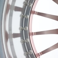 Jantes forgées sur mesure en deux parties, couleur or rose, 18, 19, 20, 21, 22, 23 pouces, jantes en alliage à fond profond pour Mercedes Benz AMG CLE W236 CLE300 CLE450