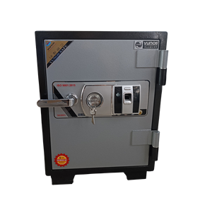 YUNOS YNS-59F Digital Electronic Key <b>Lock</b> Safe <b>Box</b> Wall Mounted Fireproof Safe with Optimal Theft Protection - Product Image 1