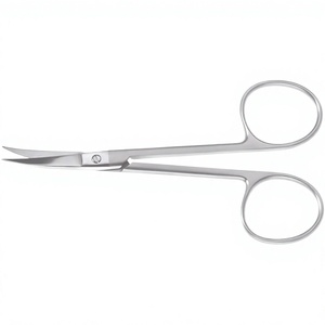 Tijeras de plástico Sealy de 4-3/4 (12 cm) con punta fina de acero inoxidable para disección nasal, para rinoplastia y otorrinolaringología, de Vaslcare - Product Image 1