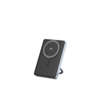 Chargeur sans fil portable 10000mAh Nouvelle arrivée Mini batterie externe Pack de batterie Support magnétique Charge rapide 15W Type-C Aluminium